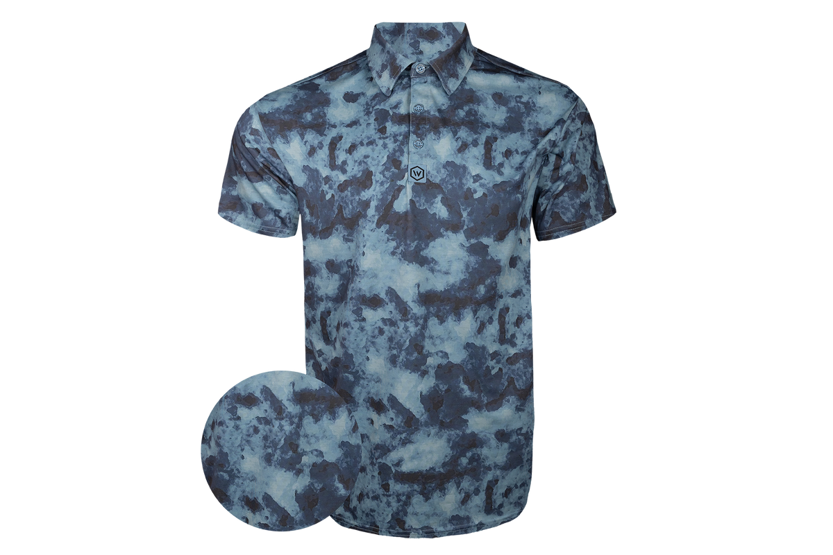 Russian Blue Moss Polo