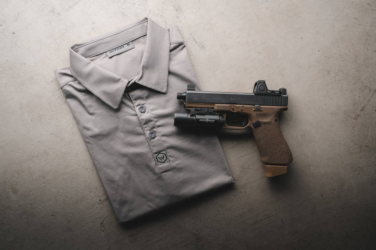 Solid Grey Polo