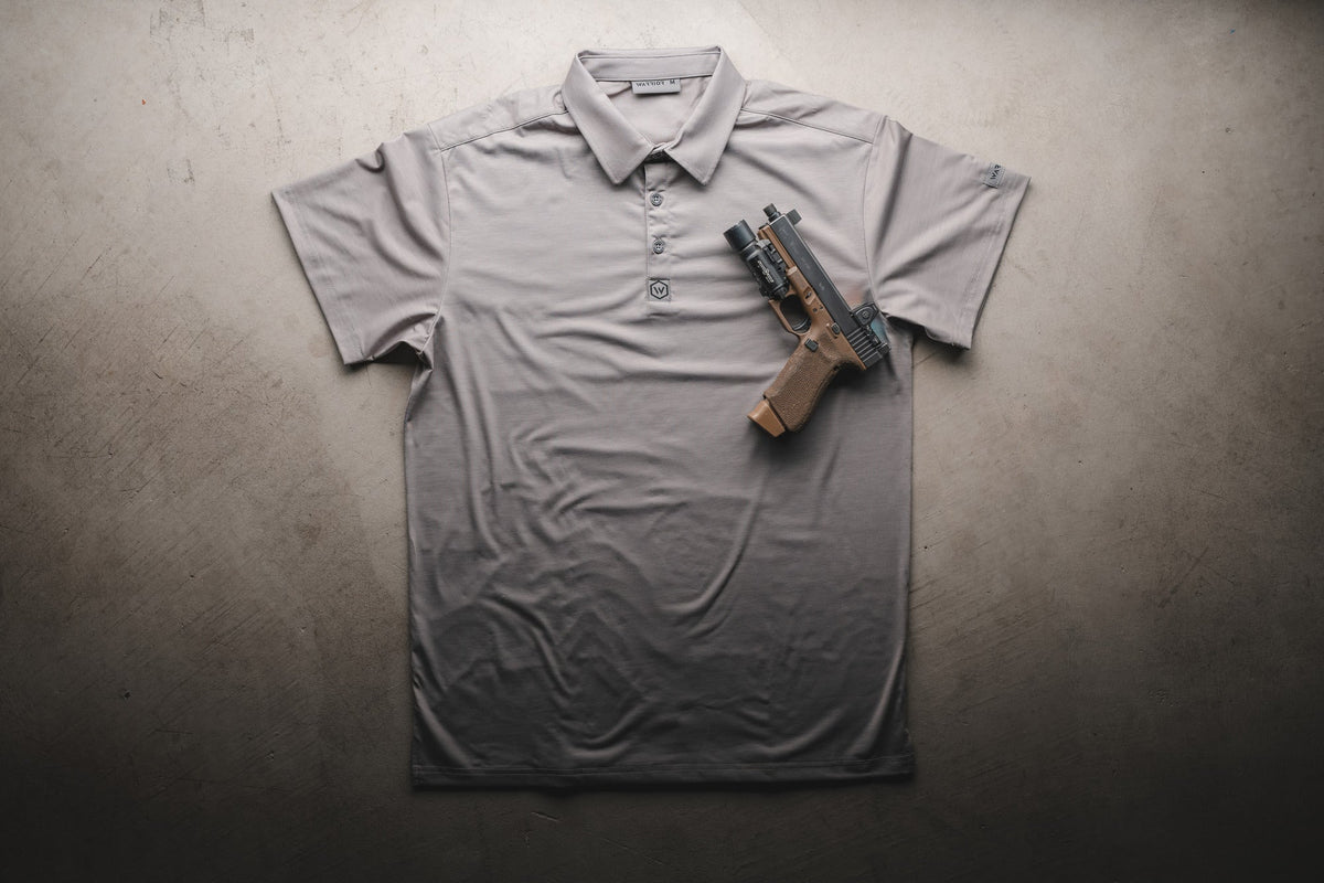 Solid Grey Polo