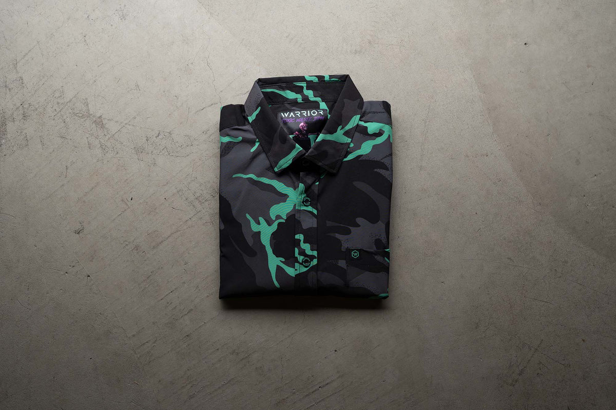 Toxic Waste DPM Button Down