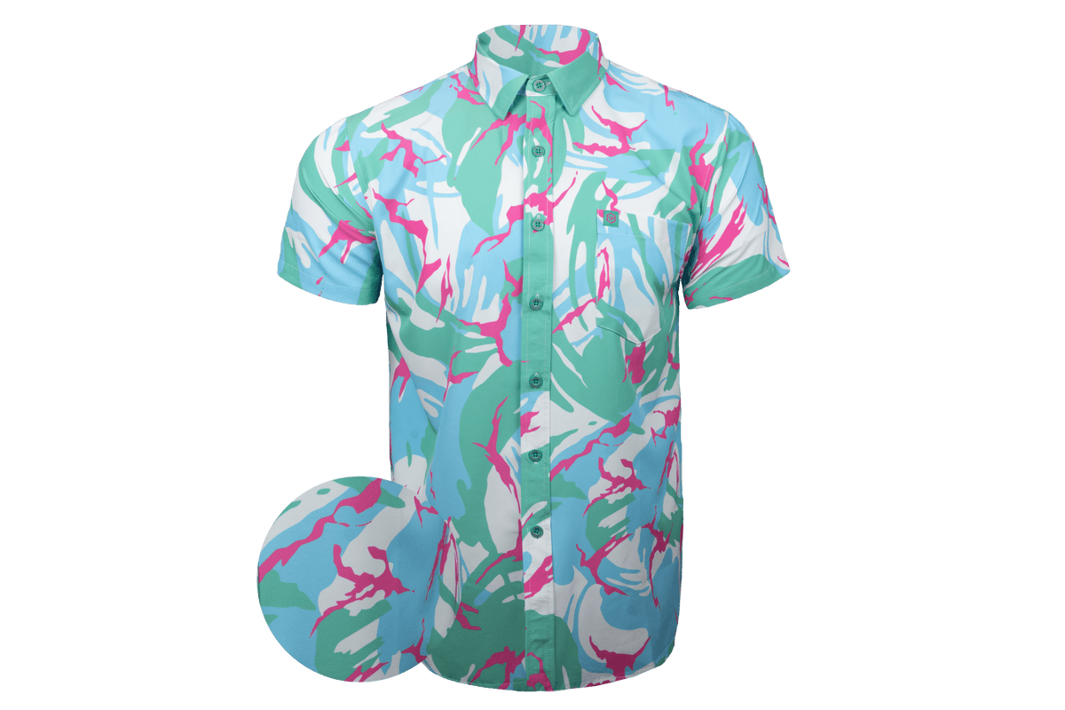 Vaporland DPM Button Down FINAL SALE