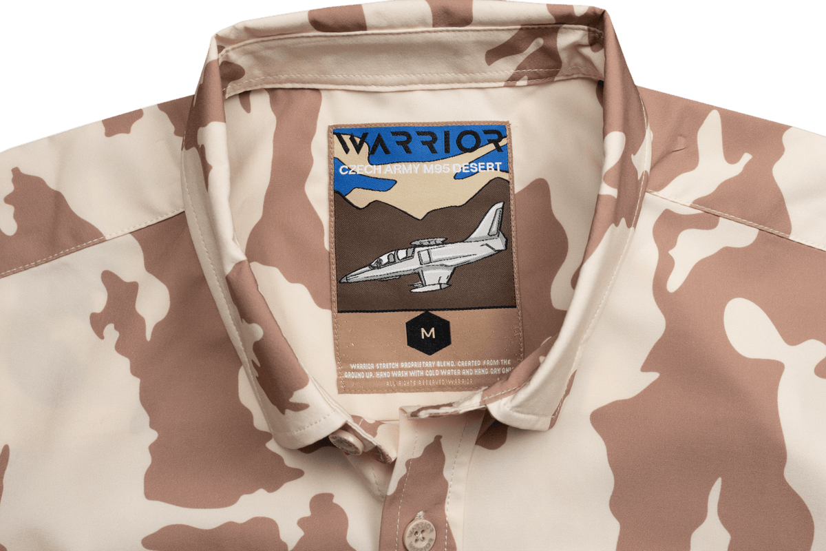 Czech Army M95 Desert Button Down FINAL SALE