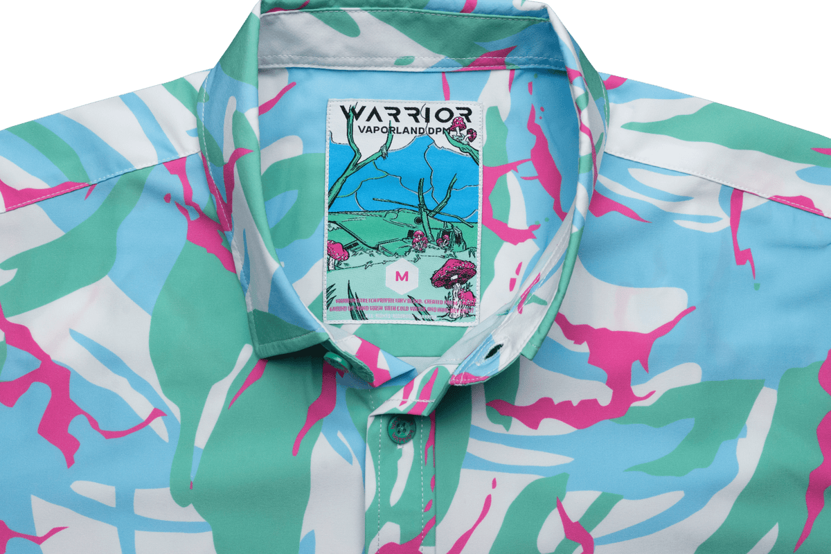 Vaporland DPM Button Down FINAL SALE