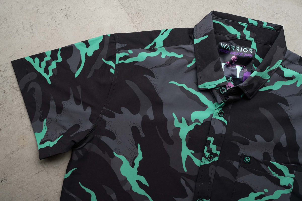 Toxic Waste DPM Button Down