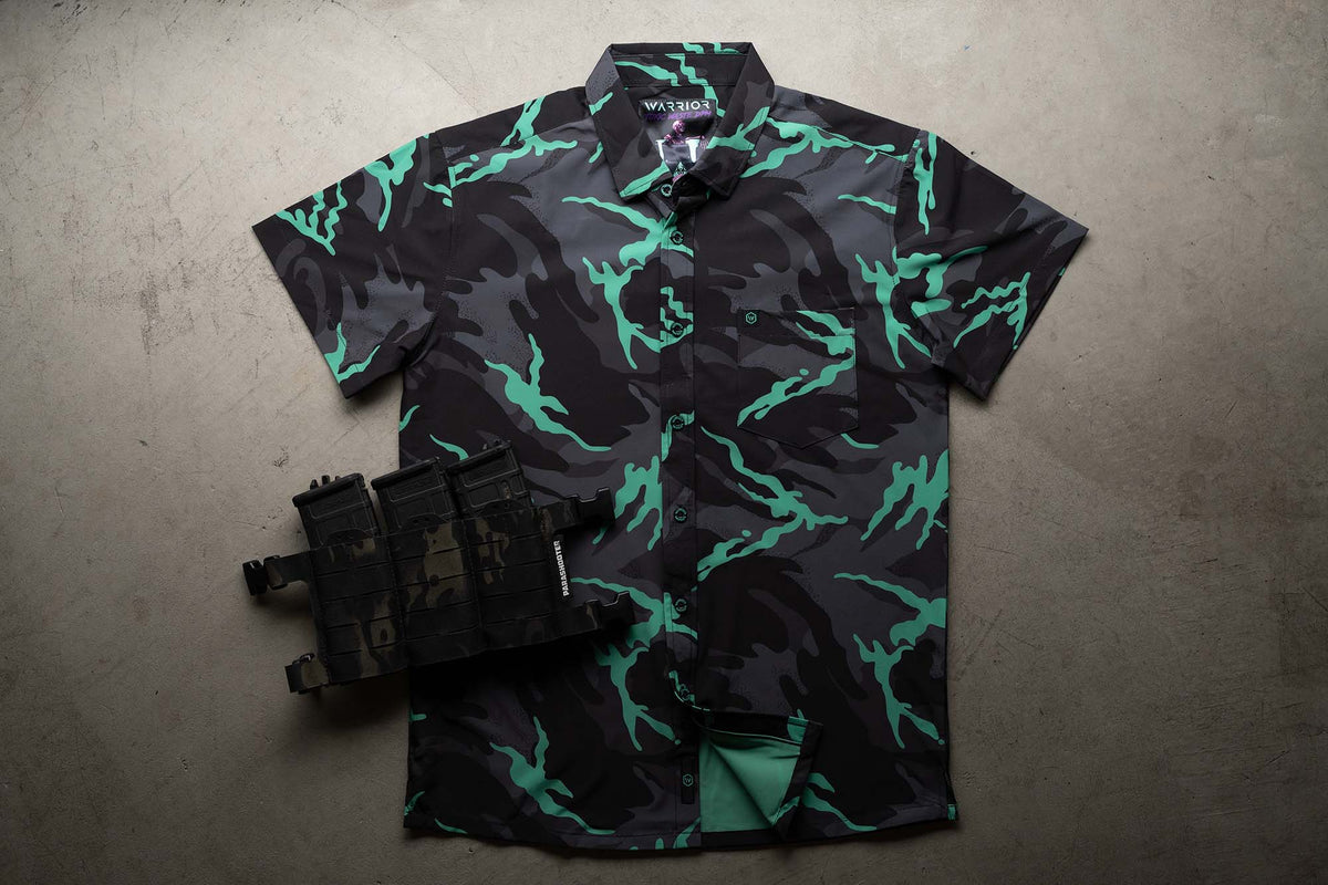 Toxic Waste DPM Button Down