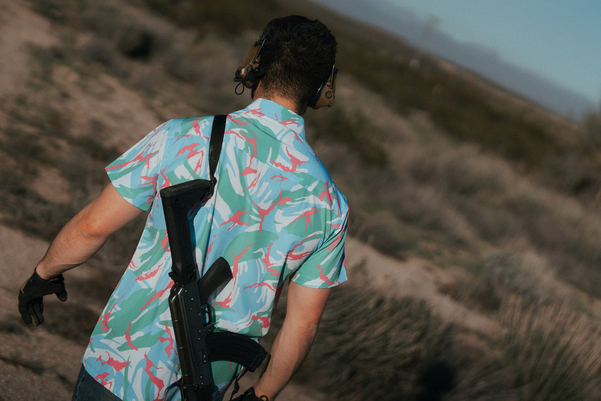 Vaporland DPM Button Down FINAL SALE