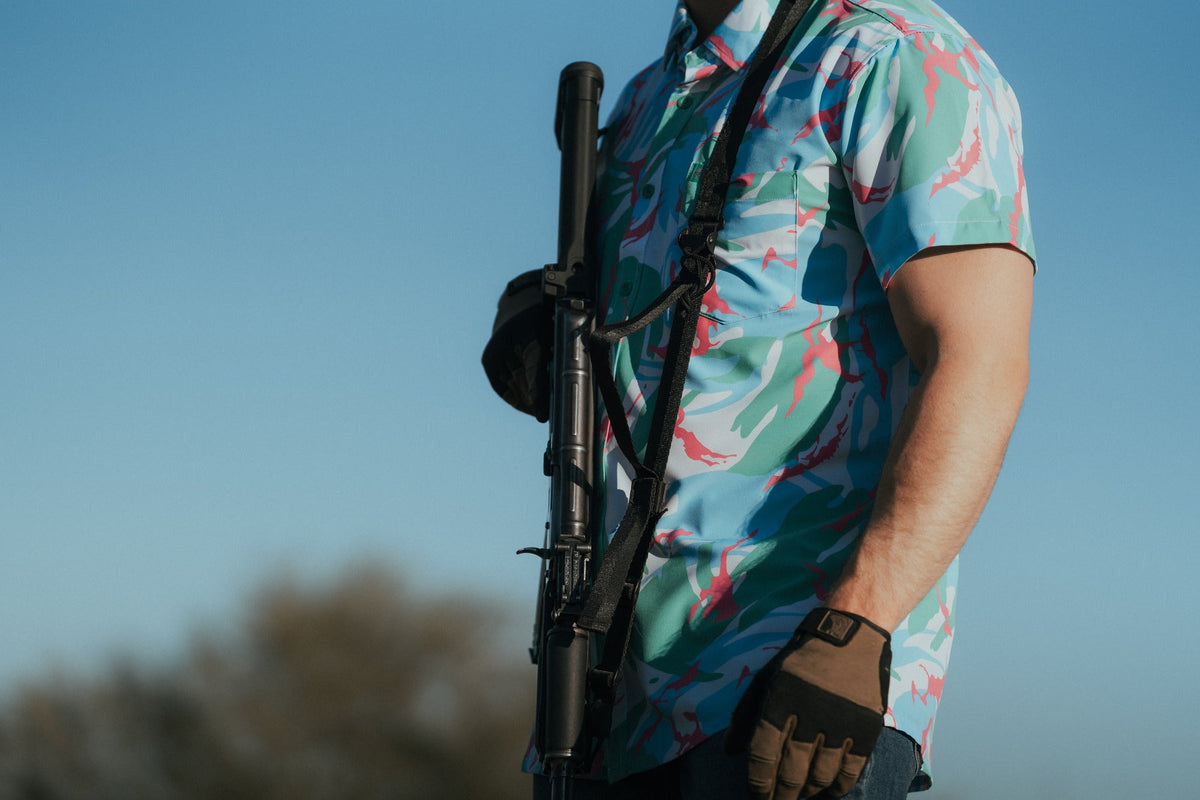Vaporland DPM Button Down FINAL SALE