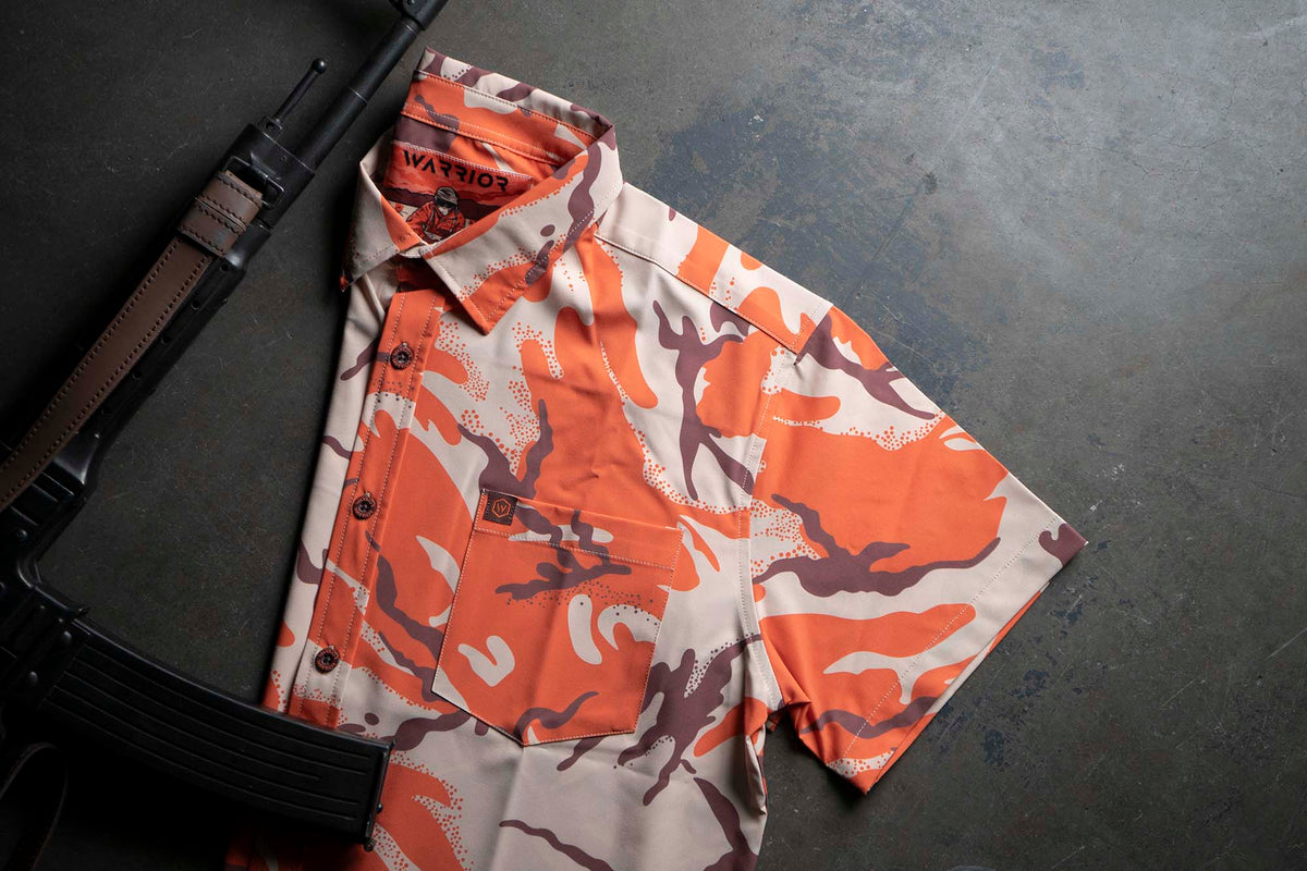 Royal Army of Oman DPM Button Down FINAL SALE