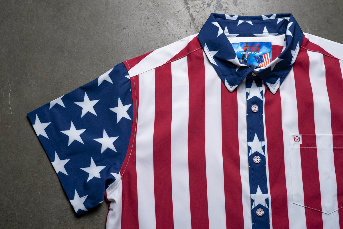 Fight Fight Button Down
