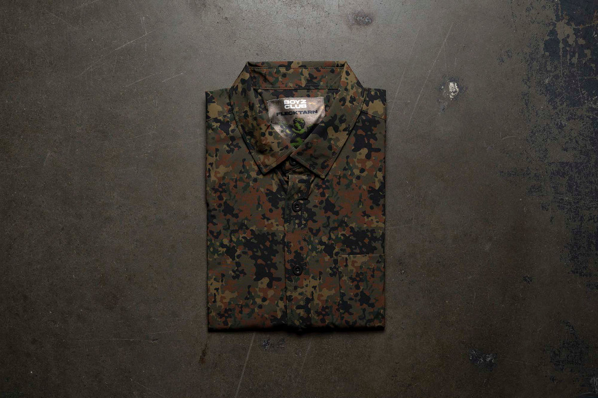 Flecktarn Button Down
