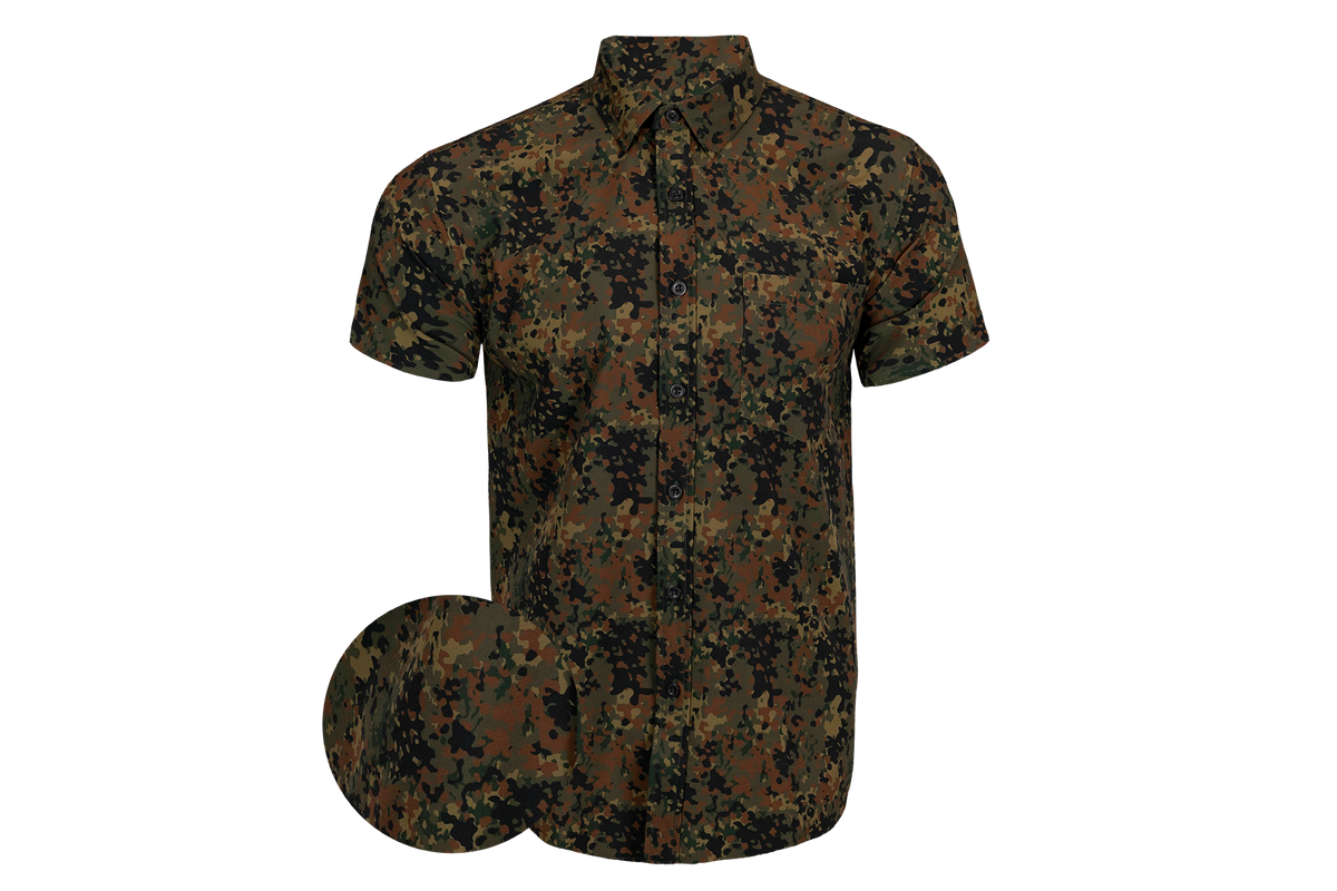 Flecktarn Button Down