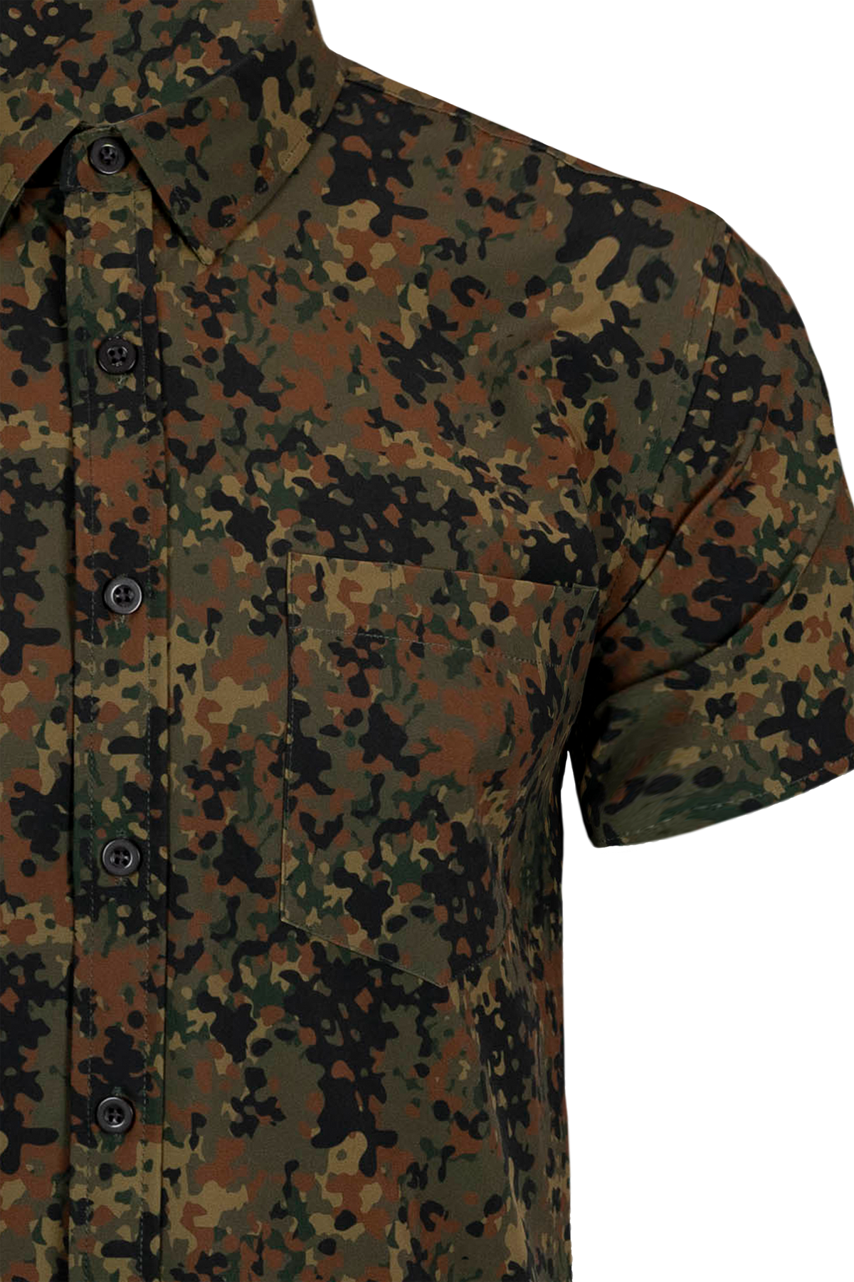 Flecktarn Button Down