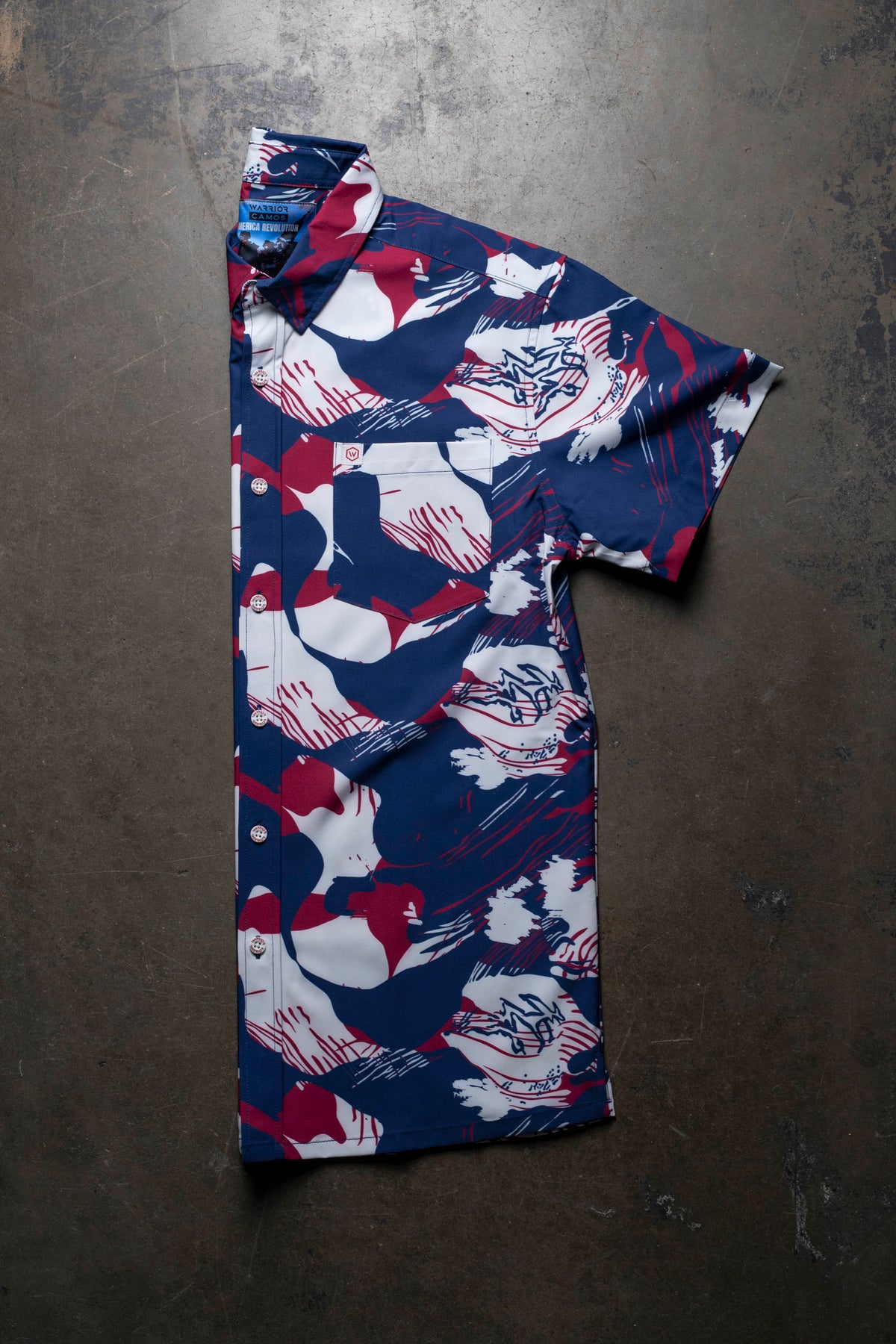 Merica Revolution Button Down