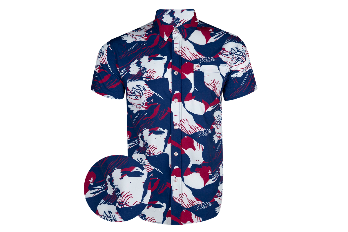 Merica Revolution Button Down