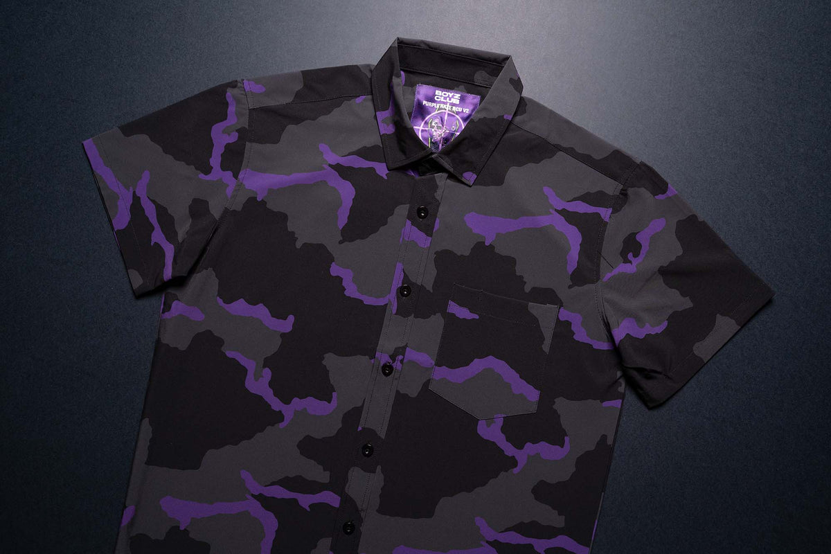 Purple Haze DCU V2 Button Down