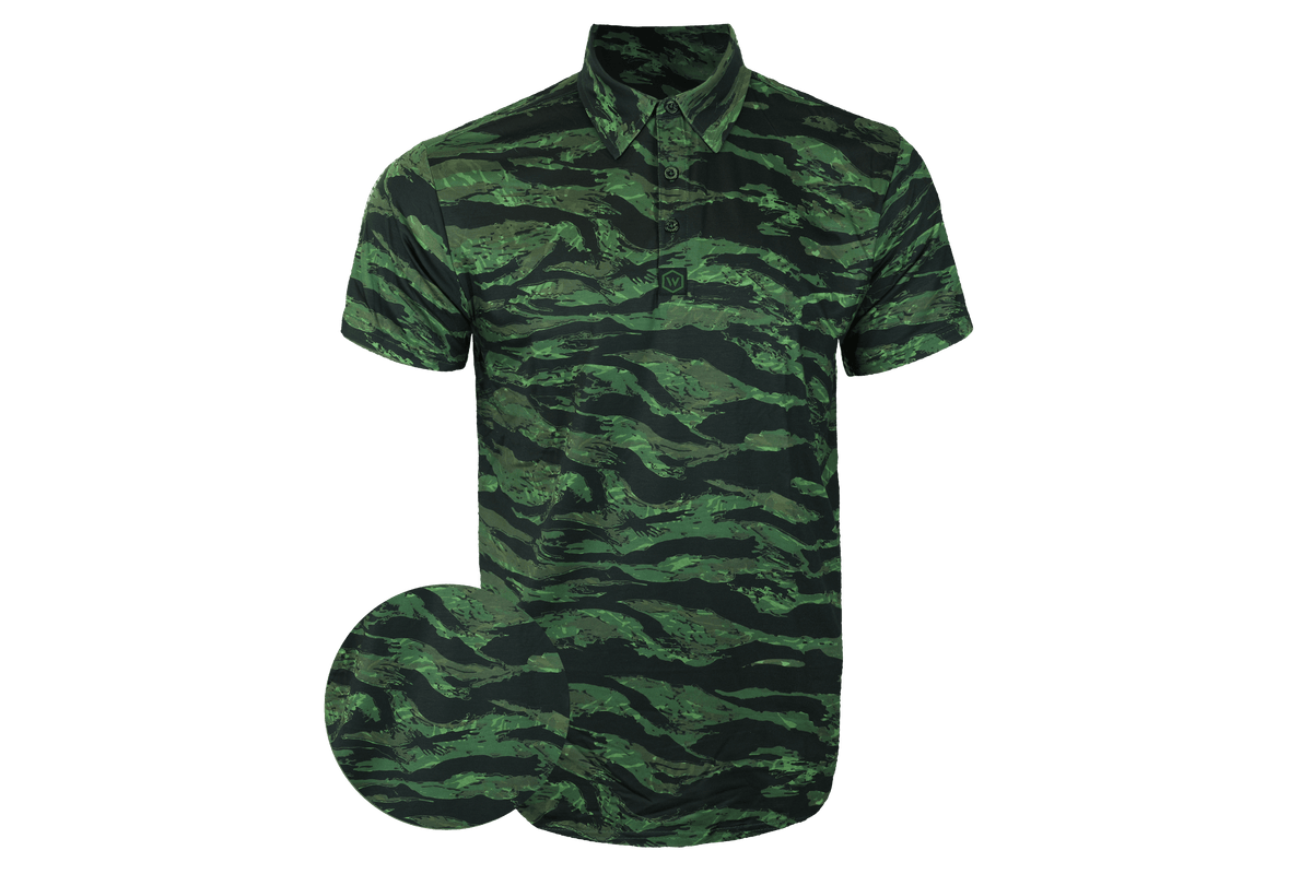 Tiger Stripe Polo