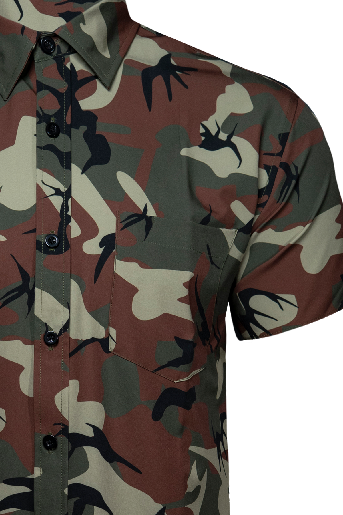 Tropic Thunder Button Down