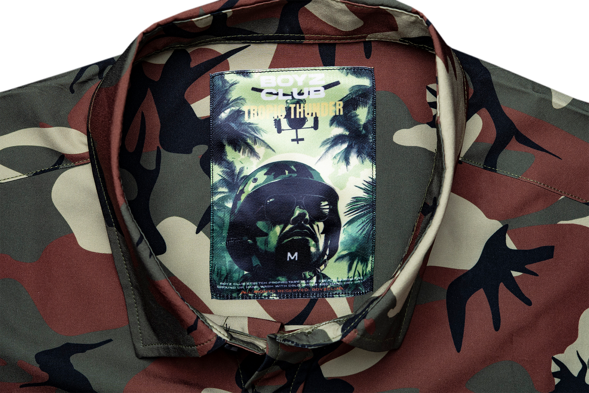 Tropic Thunder Button Down