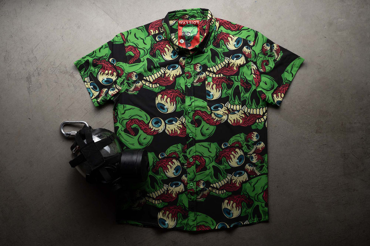COD Eyeball Button Down FINAL SALE