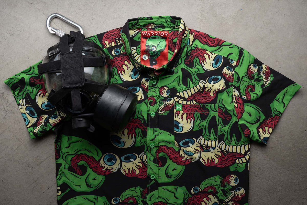 COD Eyeball Button Down FINAL SALE