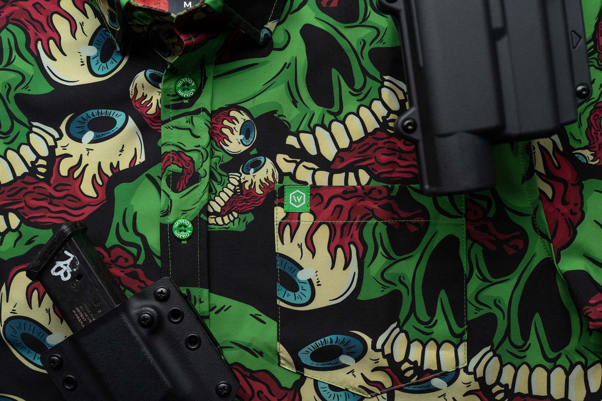 COD Eyeball Button Down FINAL SALE