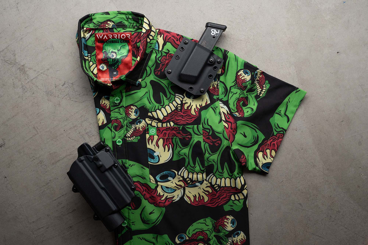 COD Eyeball Button Down FINAL SALE