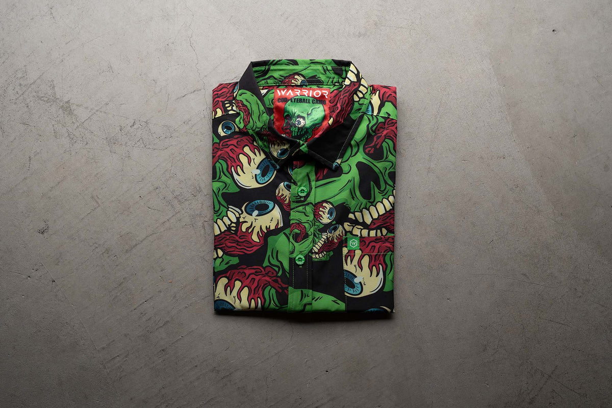 COD Eyeball Button Down FINAL SALE
