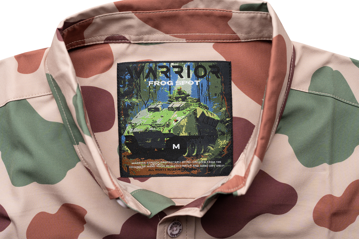 Frog Spot Button Down FINAL SALE