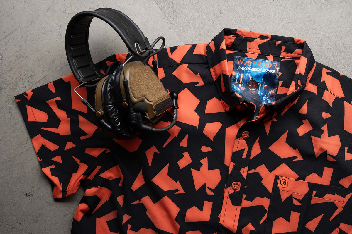 Haloween DPM6 Button Down FINAL SALE
