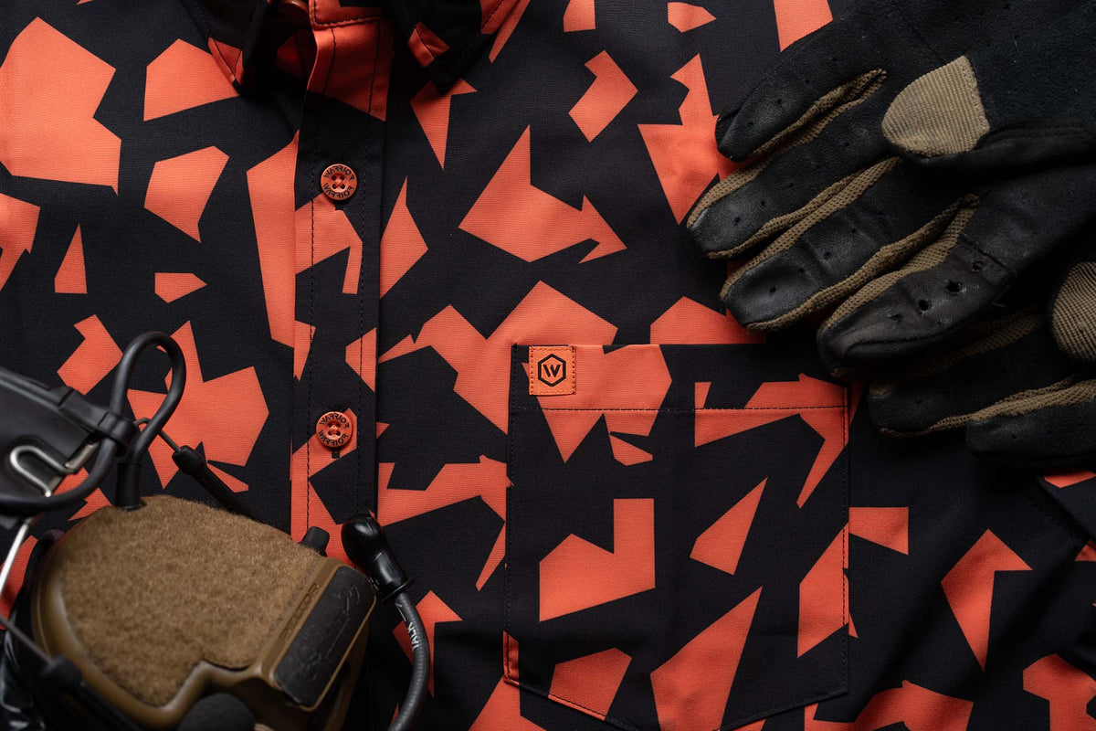 Haloween DPM6 Button Down FINAL SALE