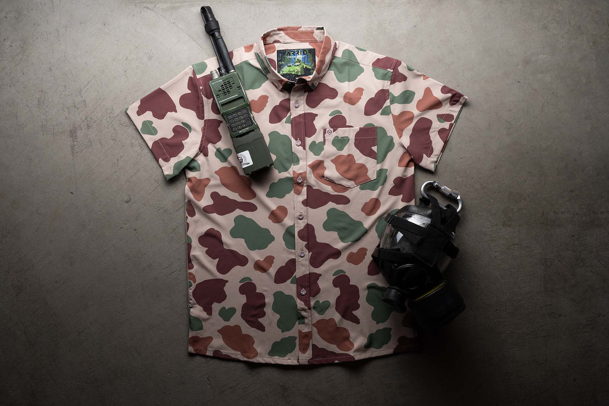 Frog Spot Button Down FINAL SALE