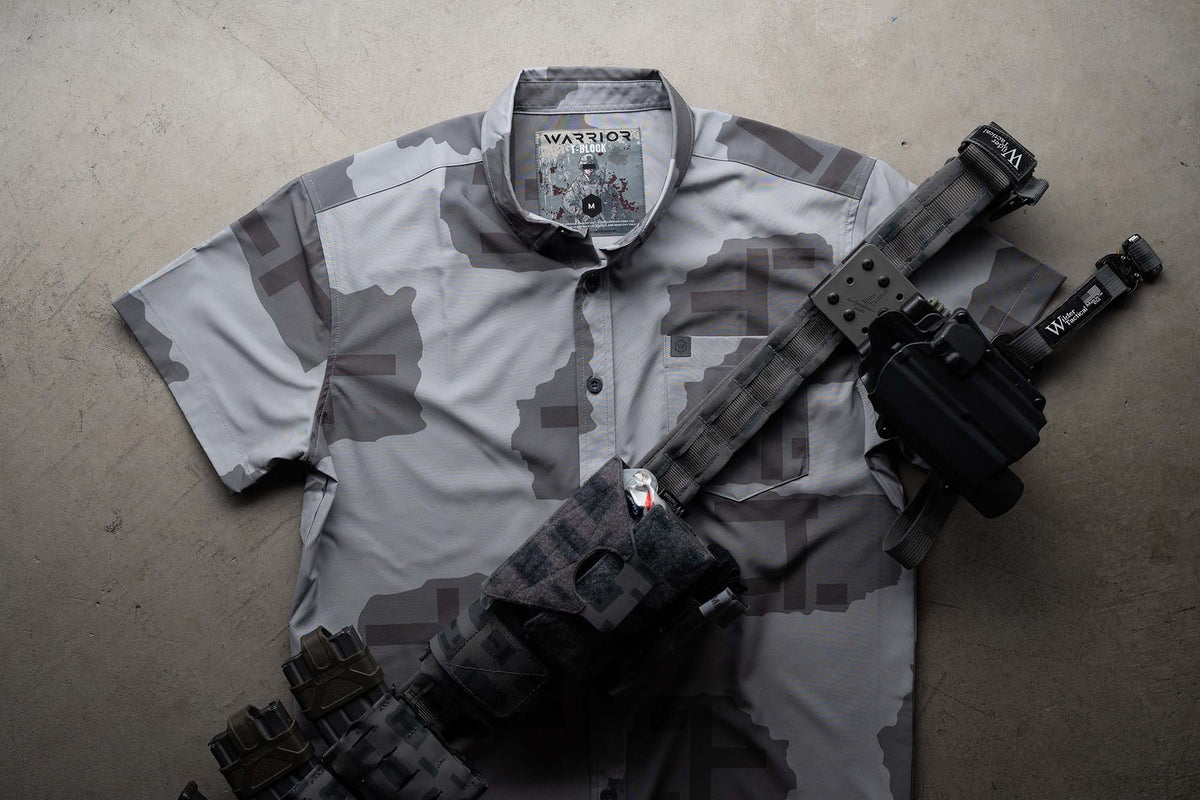 T-Block Button Down FINAL SALE