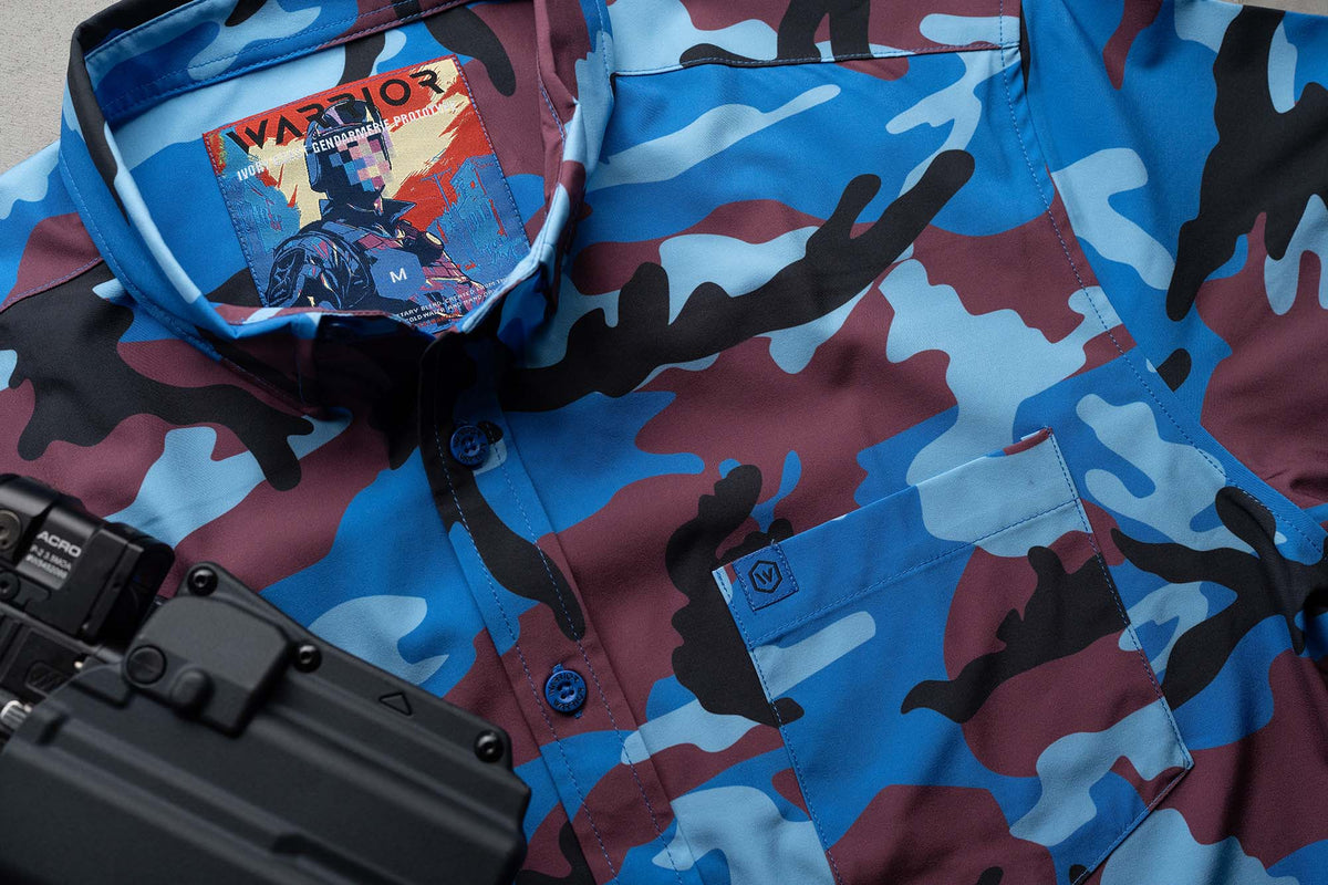 Ivory Coast Gendarmerie Button Down