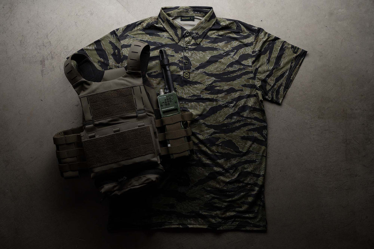 Rhodesian Tiger Stripe Polo