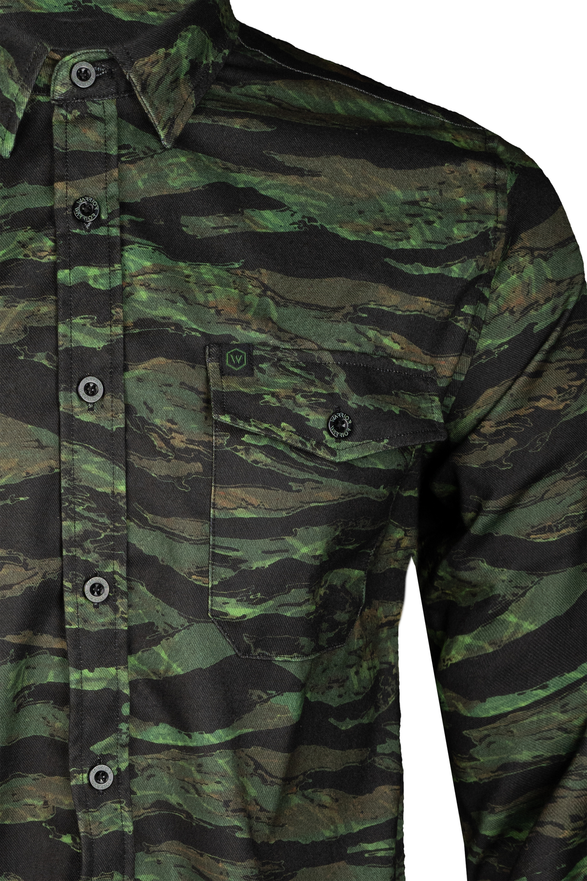 Tiger Stripe Midweight Flannel
