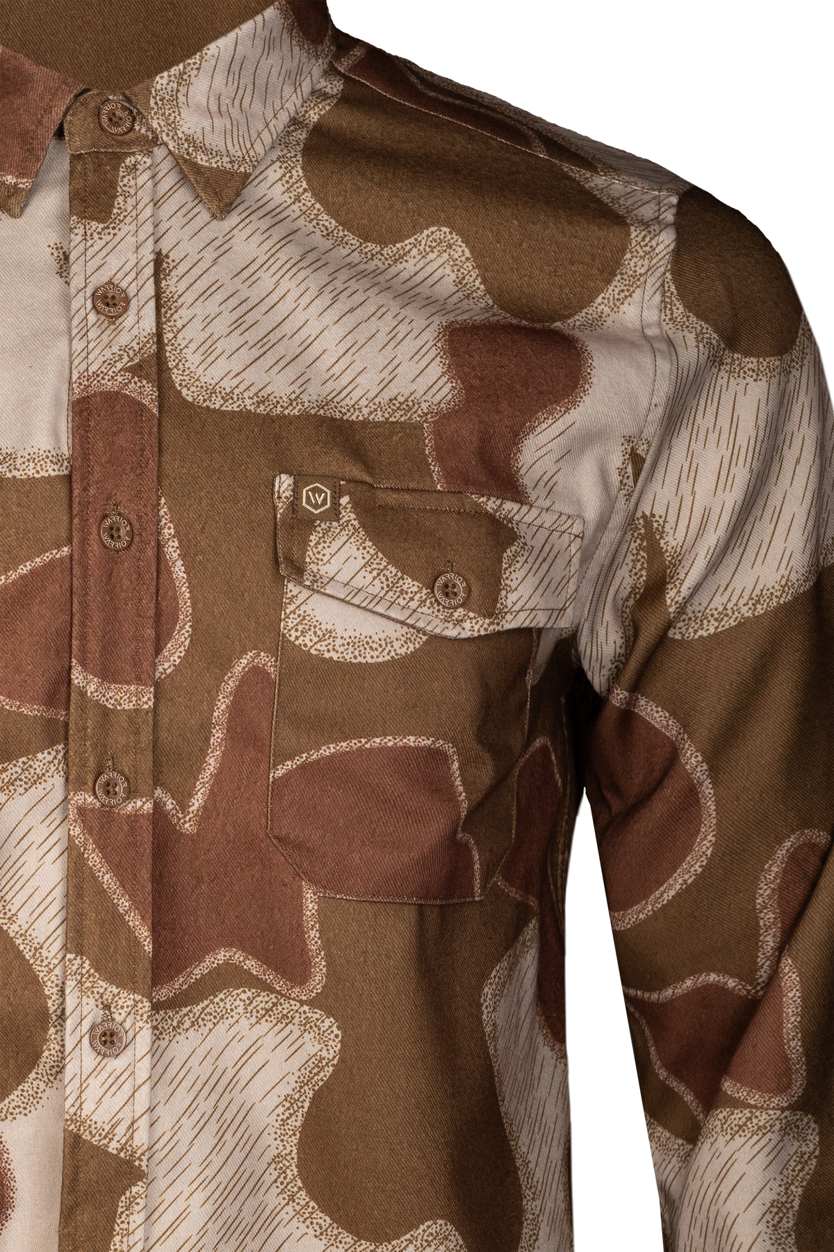 Sumpftarn Muster Midweight Flannel