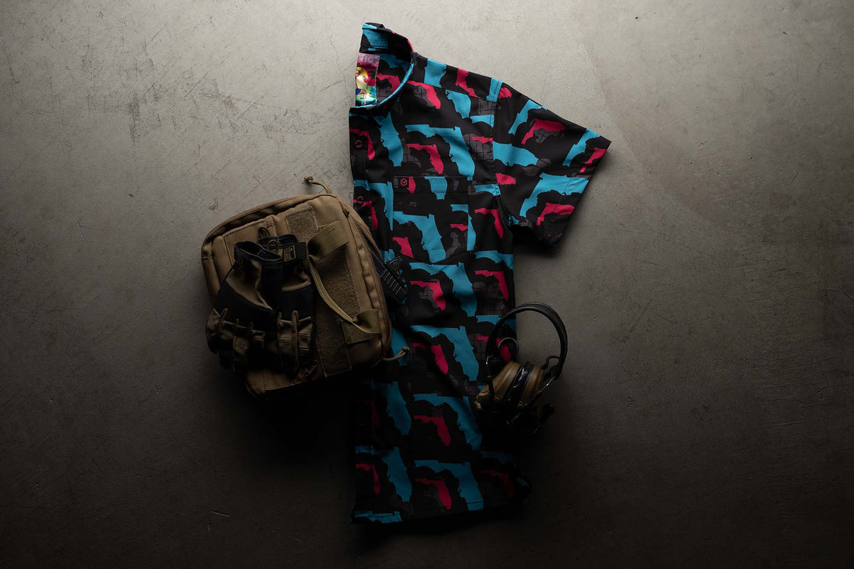 Florida State Camo Button Down FINAL SALE