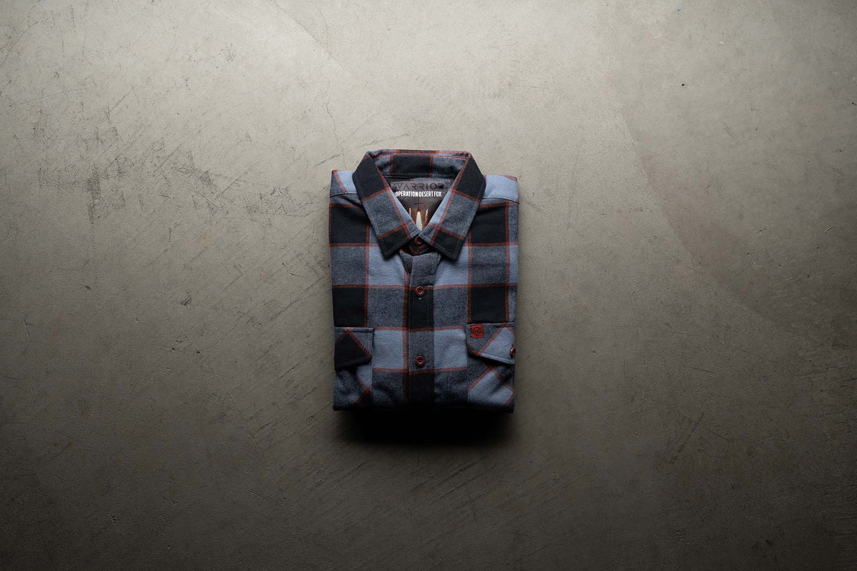 Operation Desert Fox Plaid Flannel