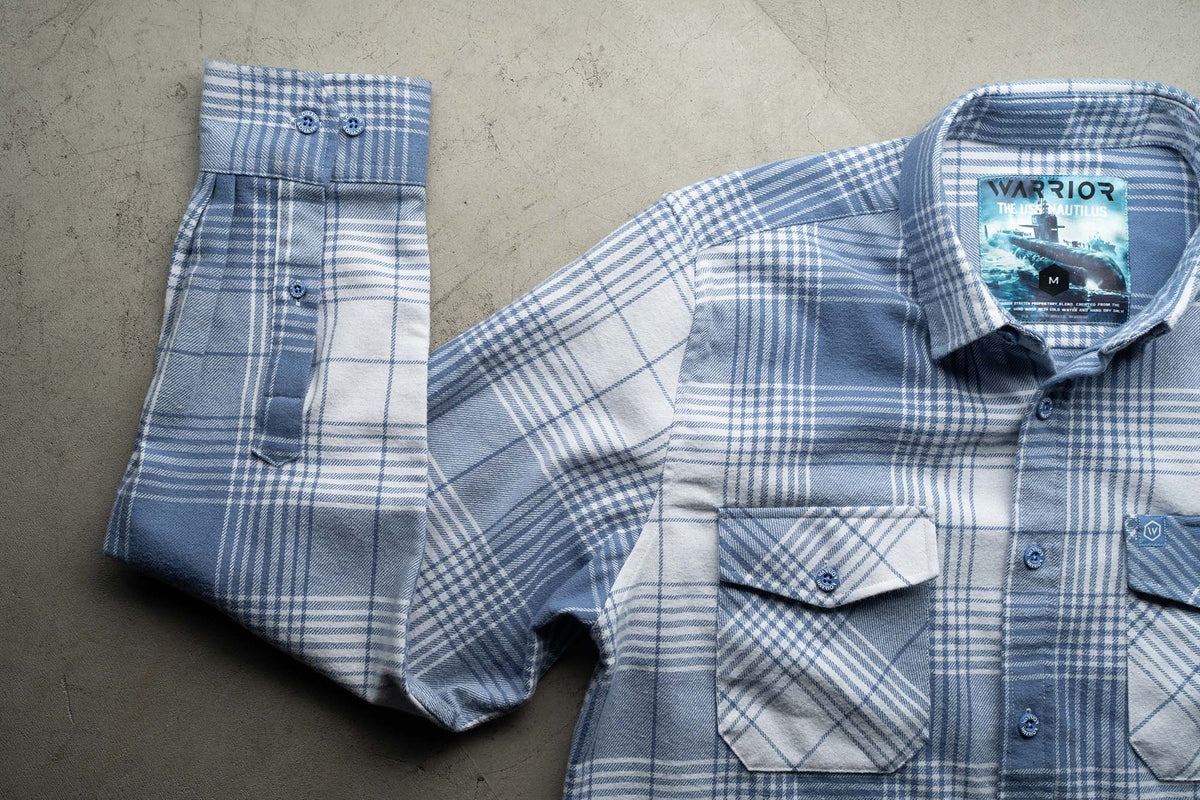 The USS Nautilus Plaid Flannel FINAL SALE