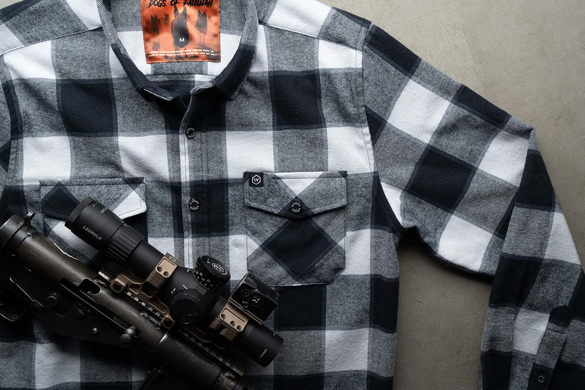 Dogs of Fallujah Plaid Flannel