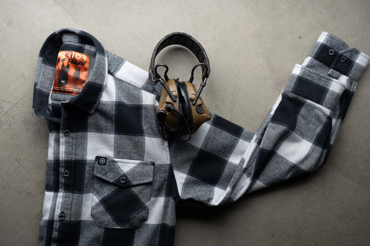 Dogs of Fallujah Plaid Flannel