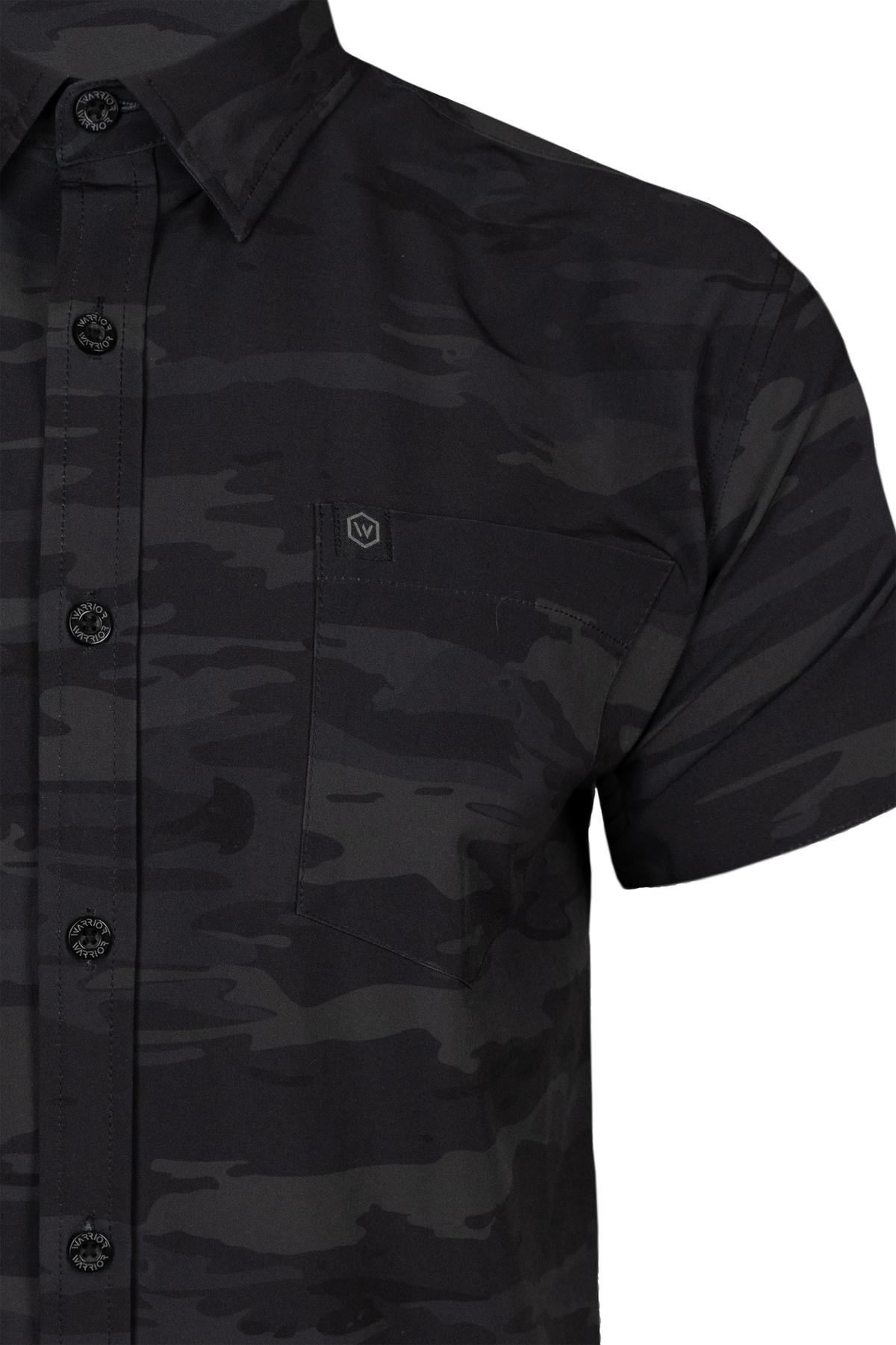 Multi Blackout Button Down
