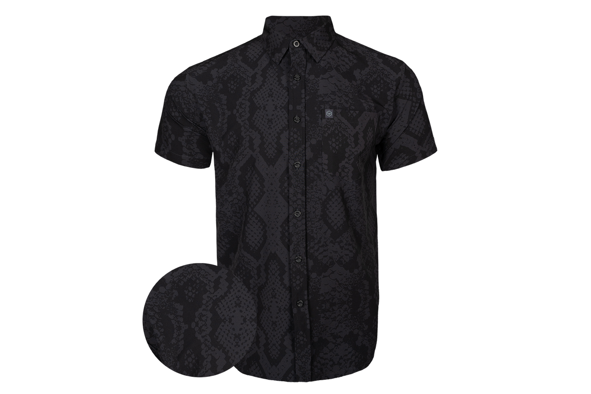 Black Naja Button Down