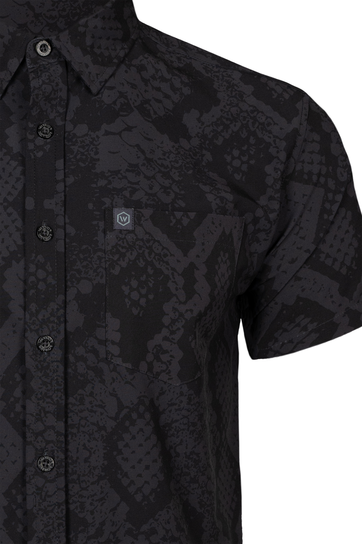 Black Naja Button Down