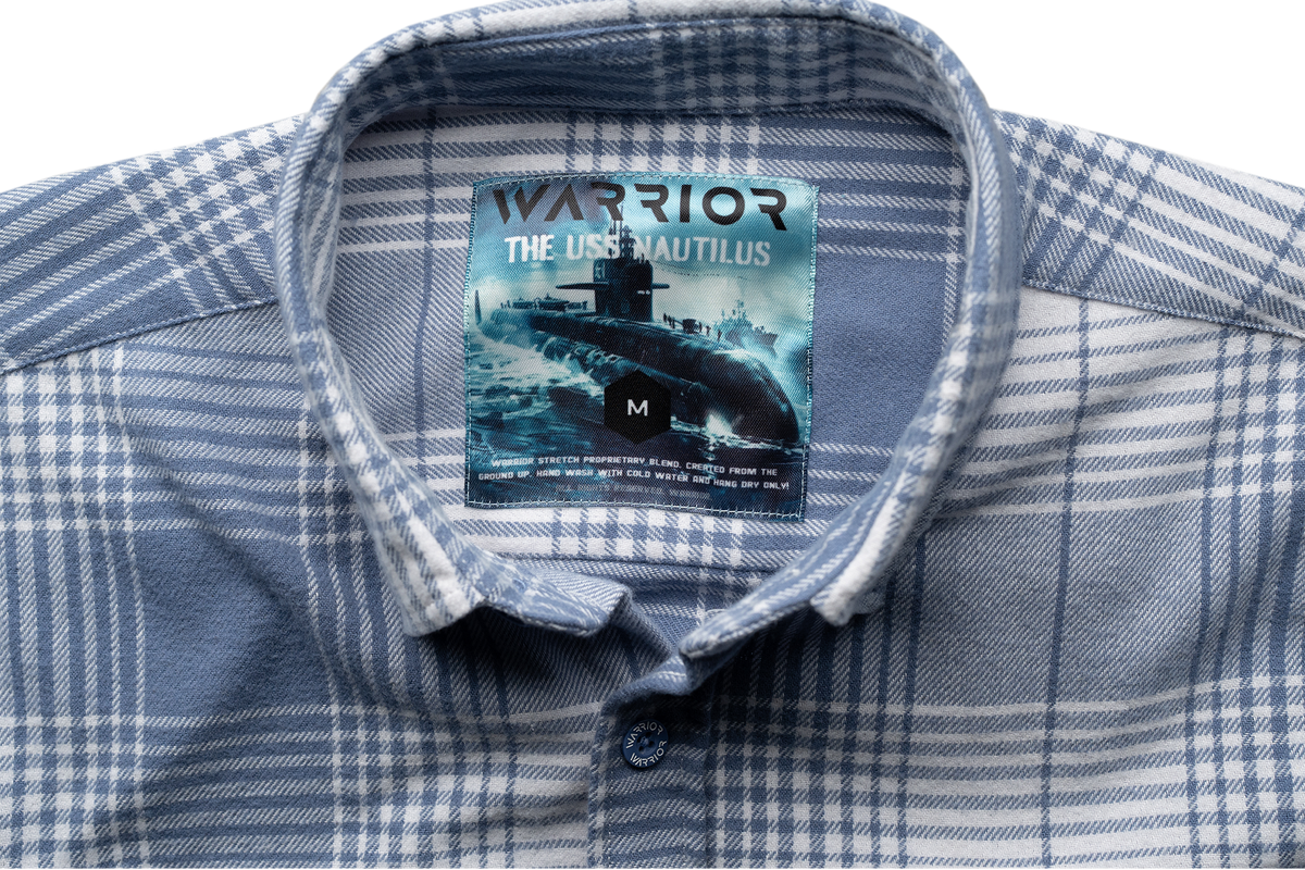 The USS Nautilus Plaid Flannel FINAL SALE