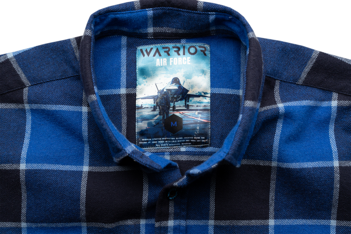 Air Force Plaid Flannel