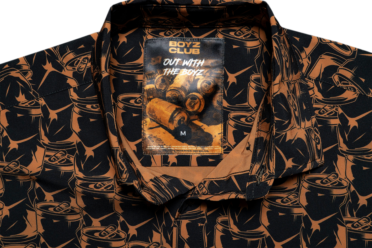 Out With The Boyz Button Down