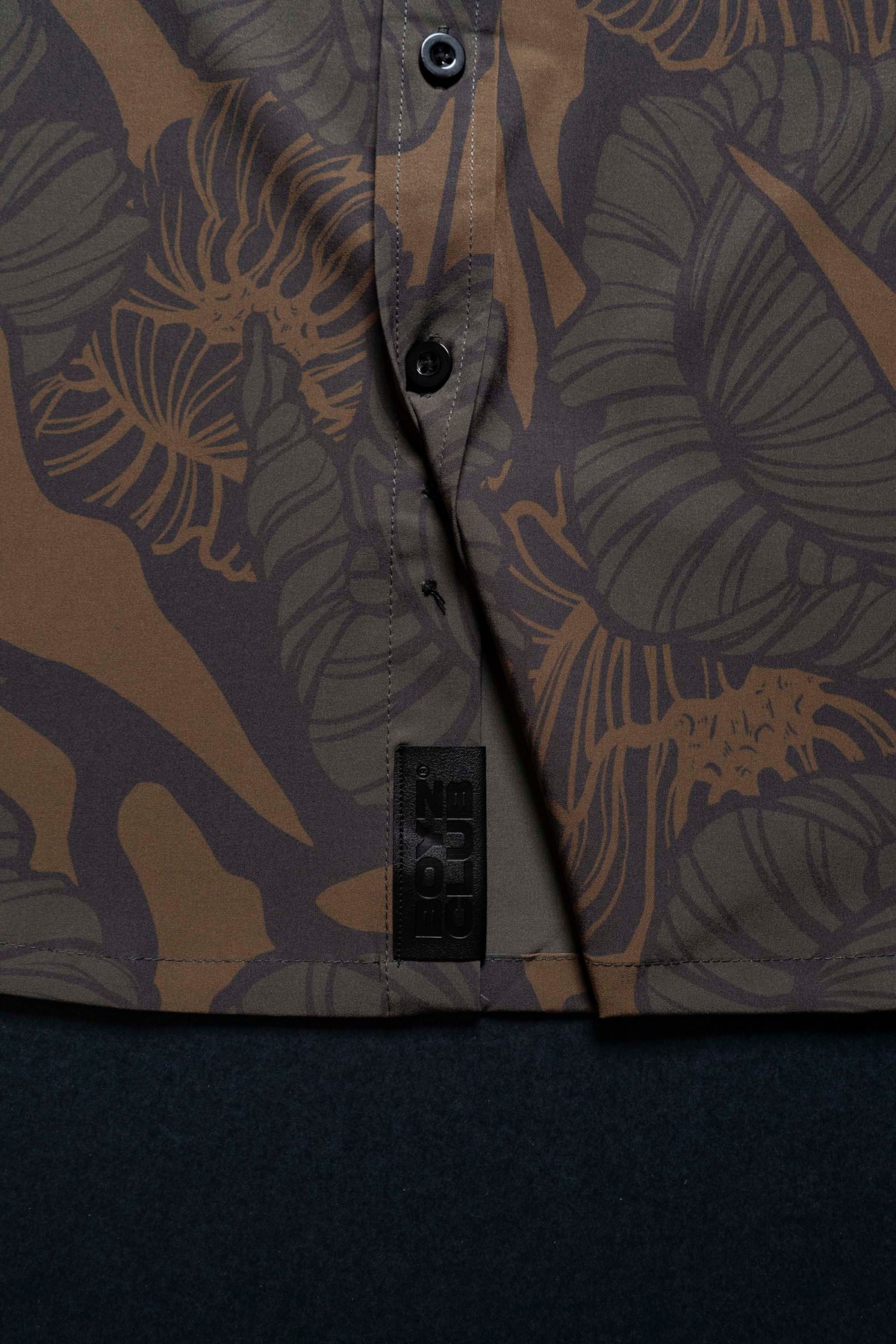 Forest Stripes Button Down